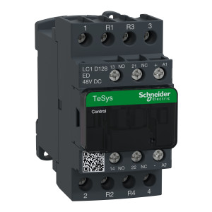 LC1D128ED Контактор LC1D 4P 25А 440/48В DC 11кВт Schneider Electric TeSys