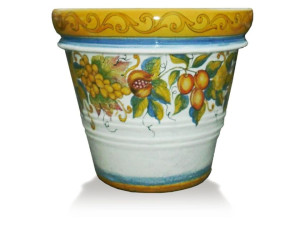 Украшенный терракотовый лимоньер