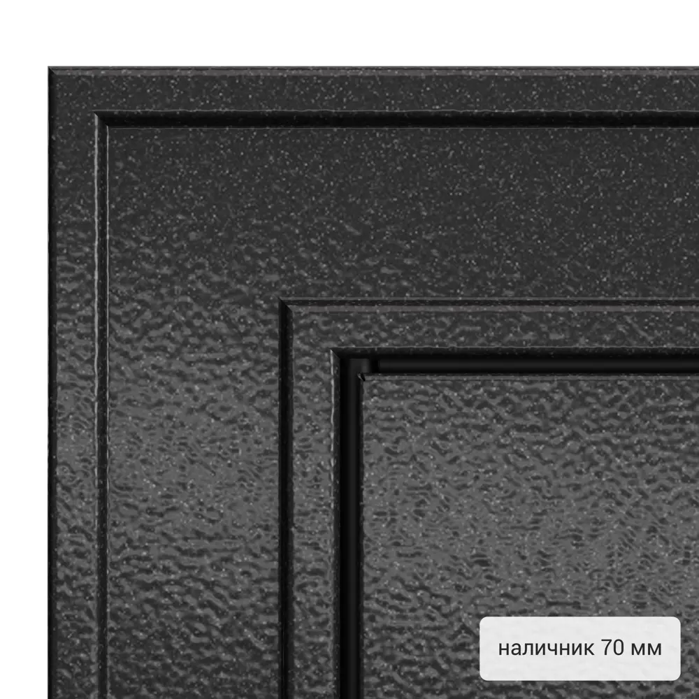 Дверь входная металлическая Ариста 860 мм левая цвет темный TOREX STLM-2093747 - Вид №3