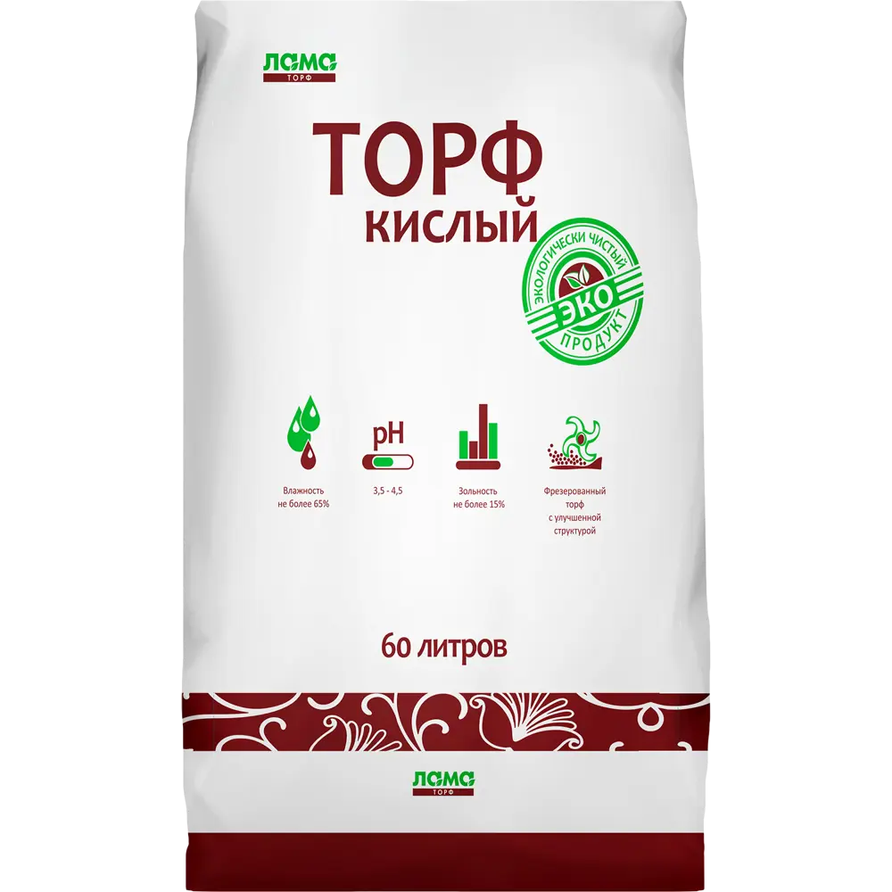 Торф Кислый Лама Торф 60л STLM-2015995