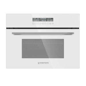 9168822 Электрический духовой шкаф Meferi MEO608WH MICROWAVE белый