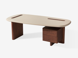 Стол из ясеня с ящиками