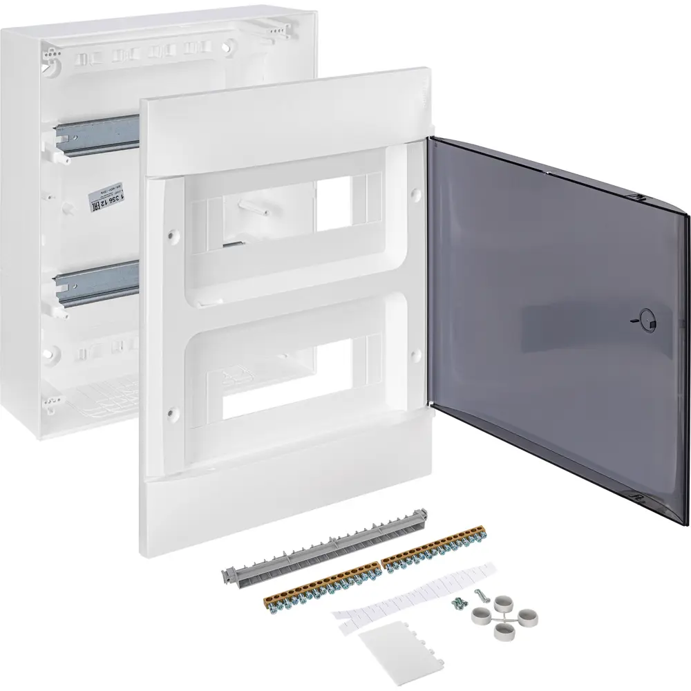 Щит распределительный навесной Legrand Practibox S 24 модуля IP40 пластик цвет дымчатый STLM-2082484 - Вид №3