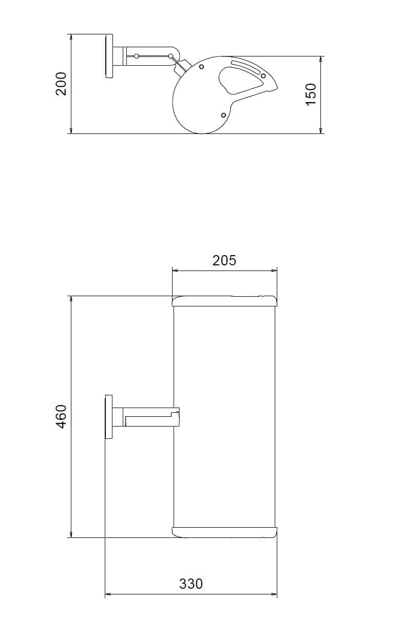 Алюминиевая настенная нагревательная лампа Phormalab Aura ARCH-00068580 - Вид №4