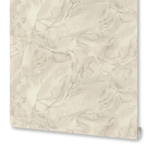 Флизелиновые обои Euro Decor Istok бежевые с абстрактным рельефом 89420941