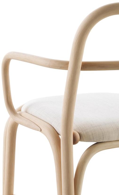 EXPORMIM Стул из ротанга с подлокотниками Fontal T011 c / t011 u - Вид №3