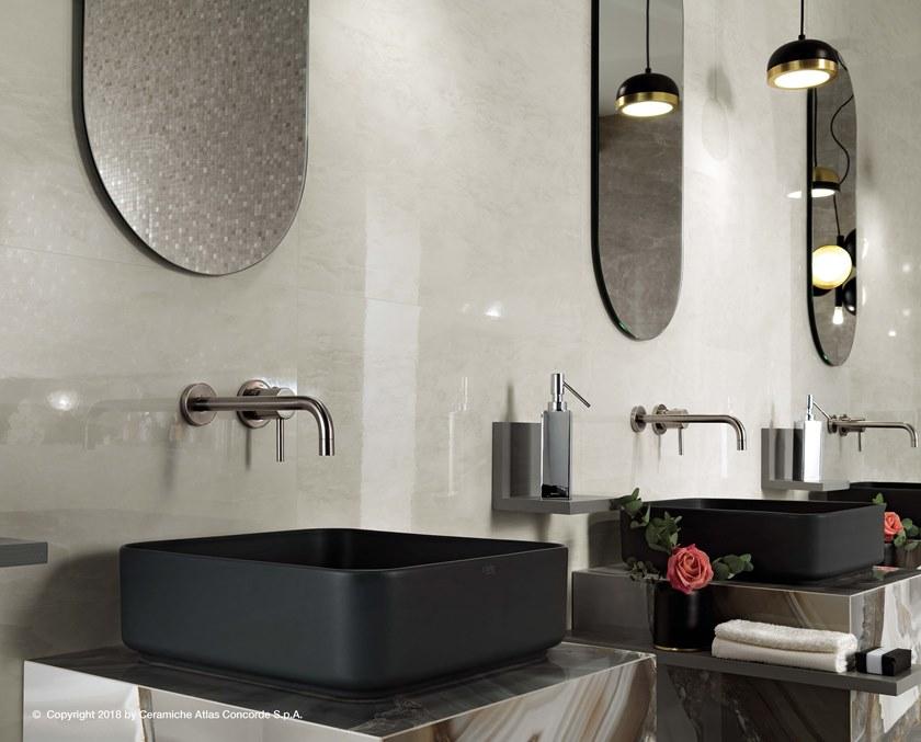 Atlas Concorde Белая плитка для стен с эффектом мрамора Marvel edge sun-id-1389286 - Вид №3