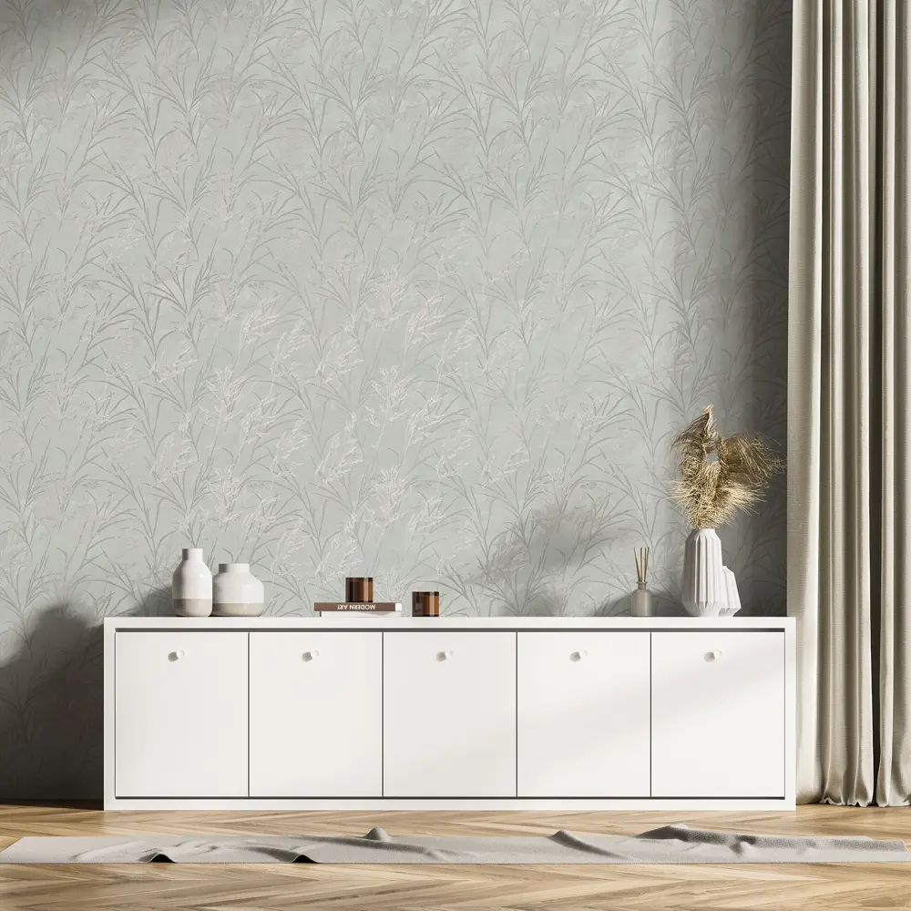 Обои флизелиновые Рустик зеленые 1.06 м 70665-74 Santreyd STLM-2006655 - Вид №3