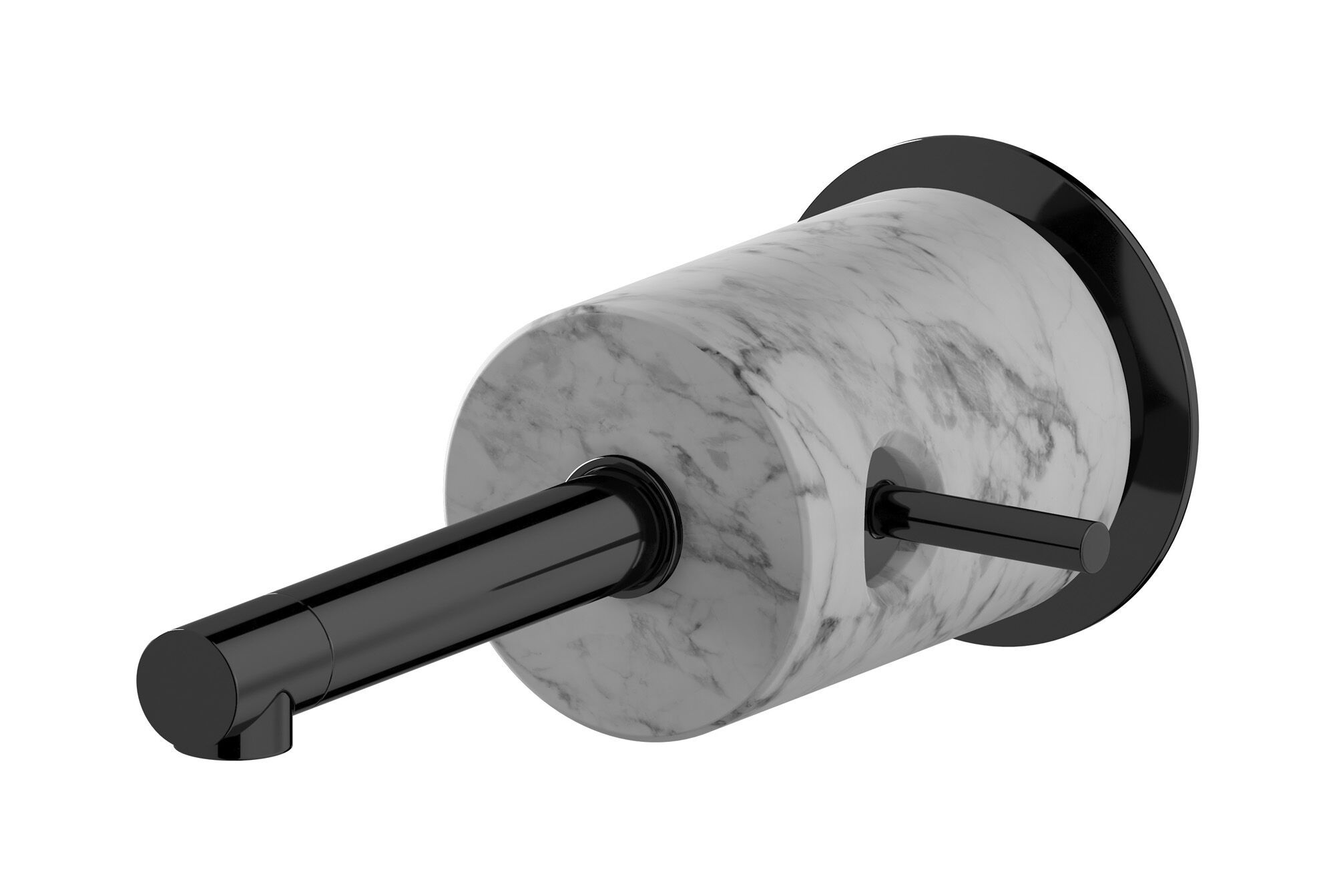 Смеситель для раковины с одной ручкой из мрамора IB мрамор + мрамор Elle ARCH-00128739 - Вид №2