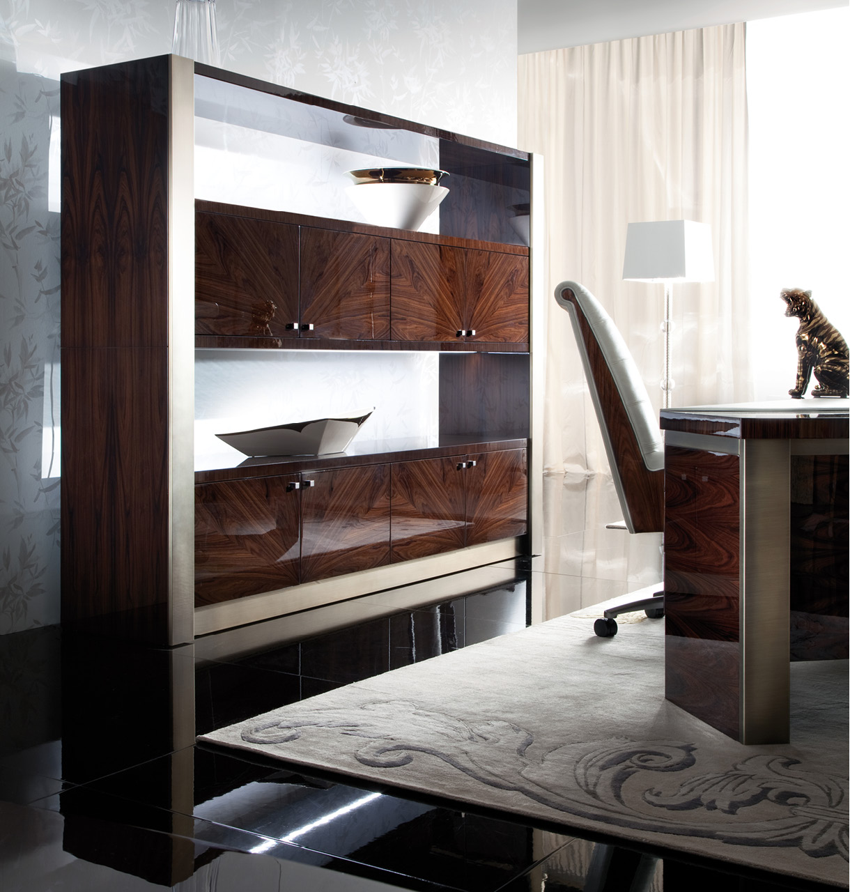 1084 Coliseum книжный шкаф - giorgio collection  - Вид №2