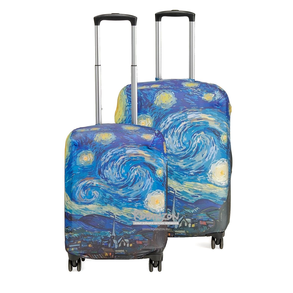 ECO Starry night S Чехол для чемодана малый Fancy Armor ECO - Вид №5