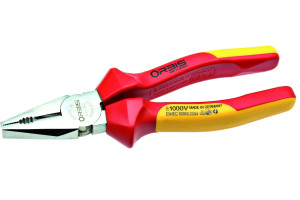 15780043 Пассатижи VDE с режущей кромкой L=160мм 1000V 41-160/44RV OrbisWill