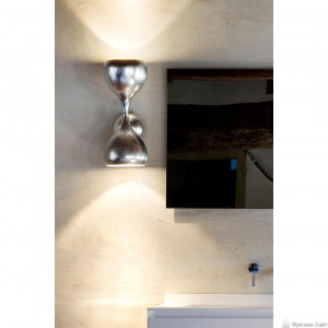 Masiero Blob A2 26 Foglia argento бра