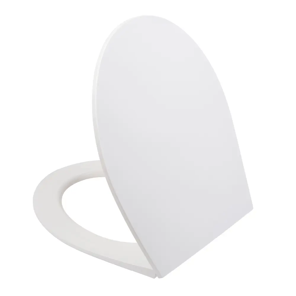 Сиденье для унитаза Iddis 118 PP с микролифтом цвет белый Optima Home STLM-2004953 - Вид №1