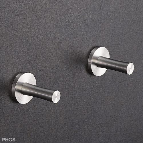 HF14-50K45 Настенный крючок ø14 мм, длина 5,6 см для приклеивания. PHOS  - Вид №1