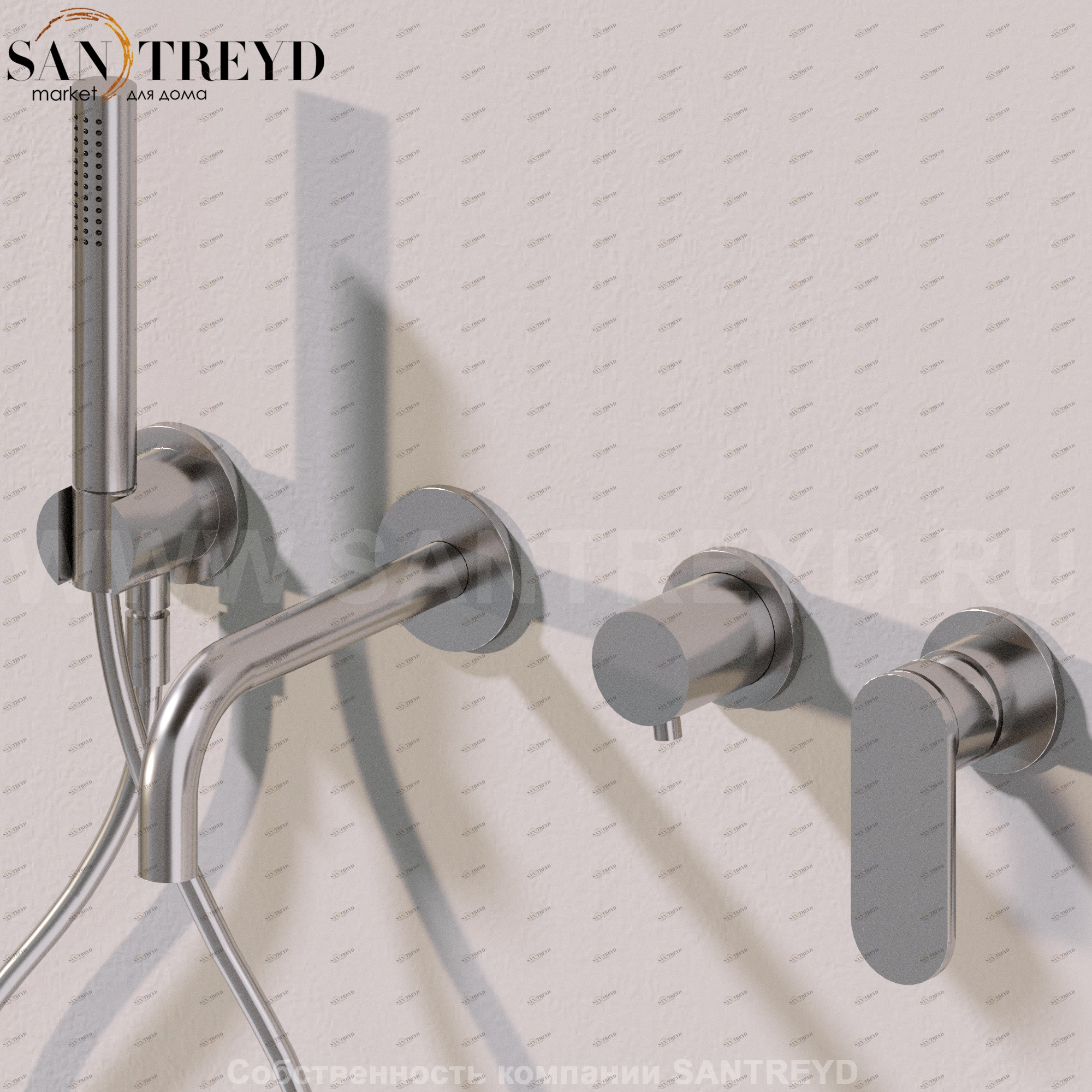 Flaminia X1 Душевая система хромированная X12570 Ceramica Flaminia