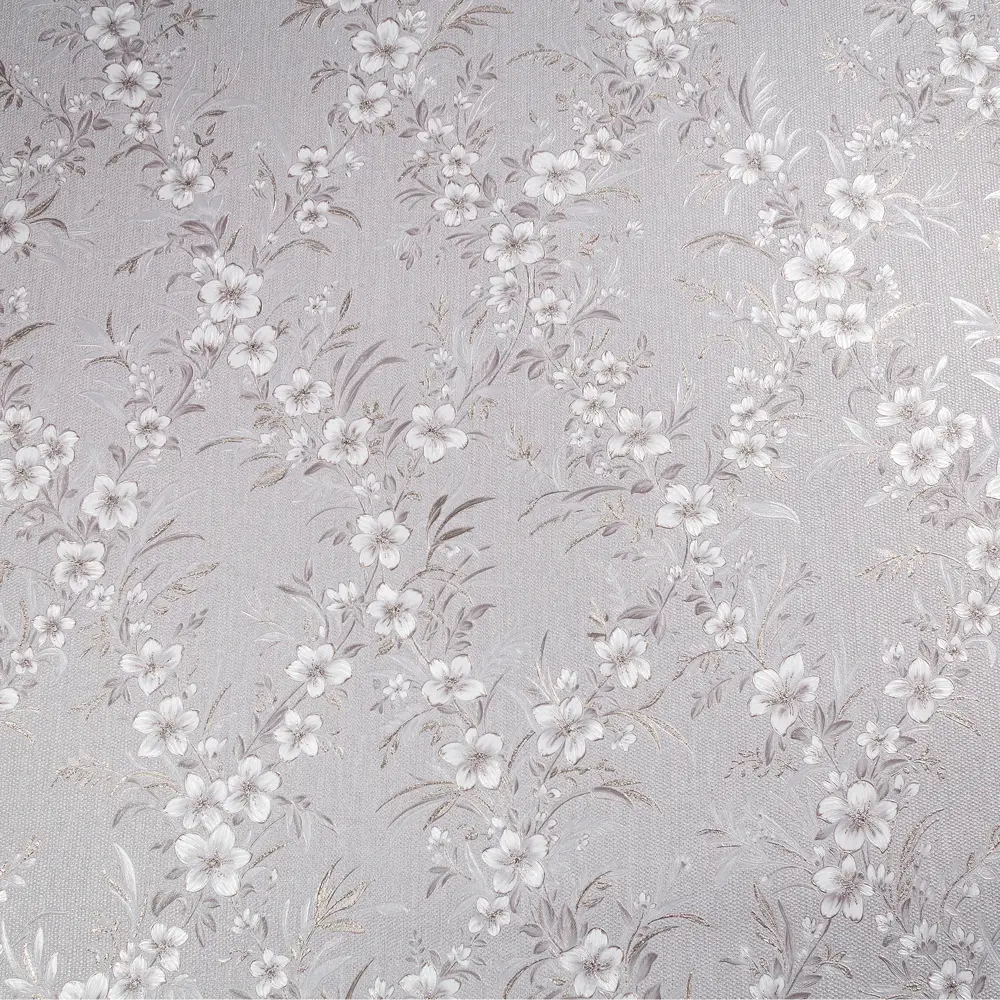 Обои флизелиновые Palitra Life Paradise бежевые с растительным рисунком 1.06 м 89421276 STLM-1574789 - Вид №1