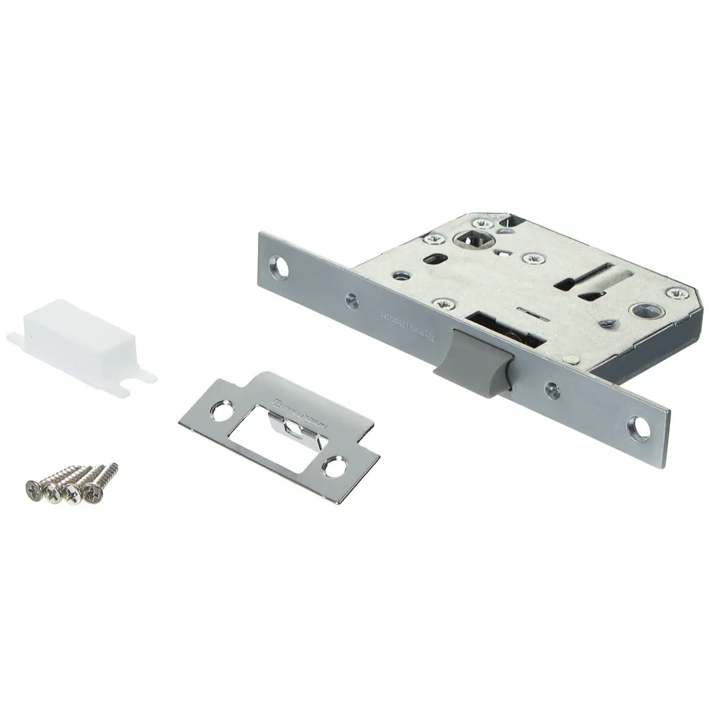 Защелка под фиксатор Palladium 470 PC, 165x74x20 мм, сталь/ЦАМ, цвет матовый хром STLM-2119874