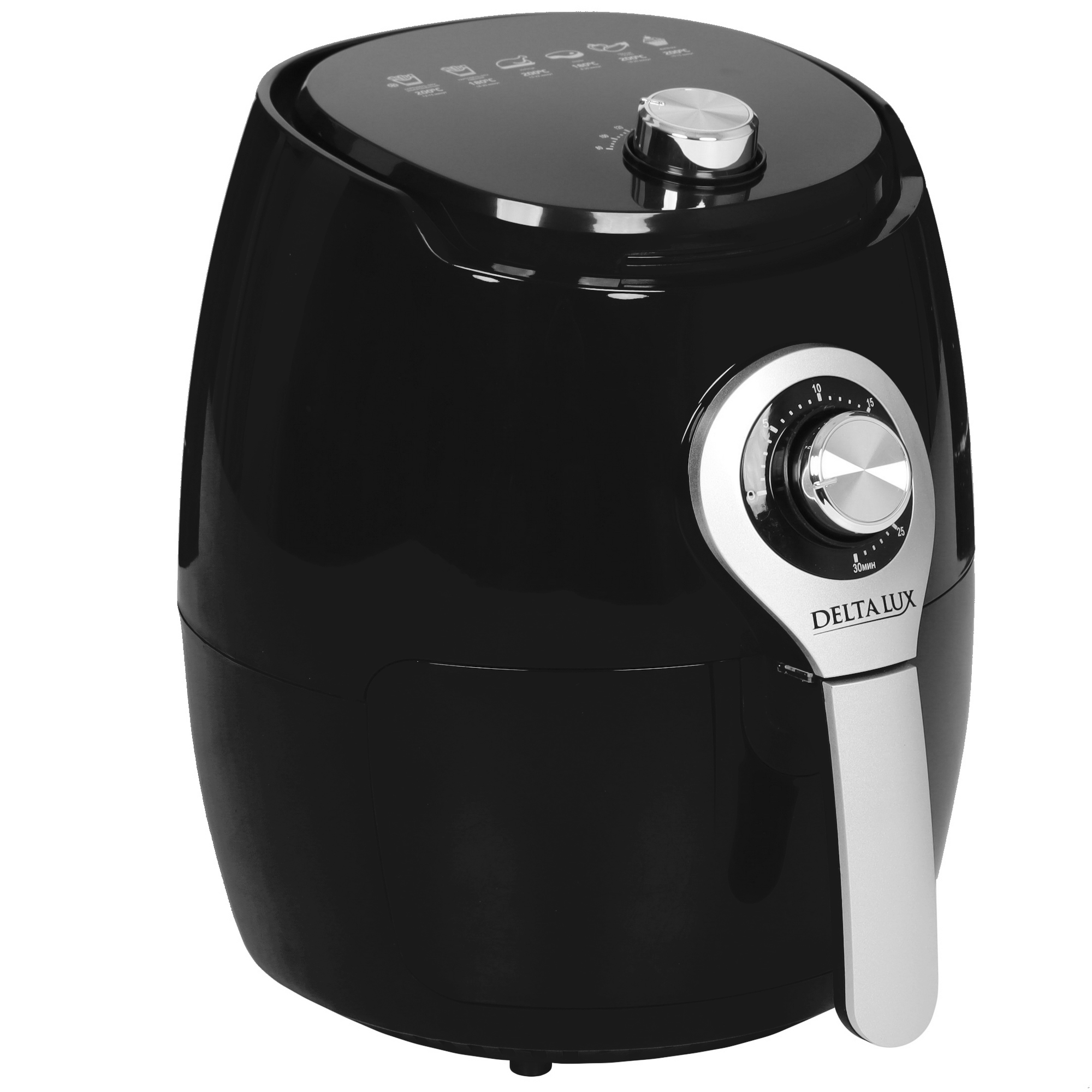 8139807 Аэрогриль DELTA LUX DL-6100 черный STDN-0095385