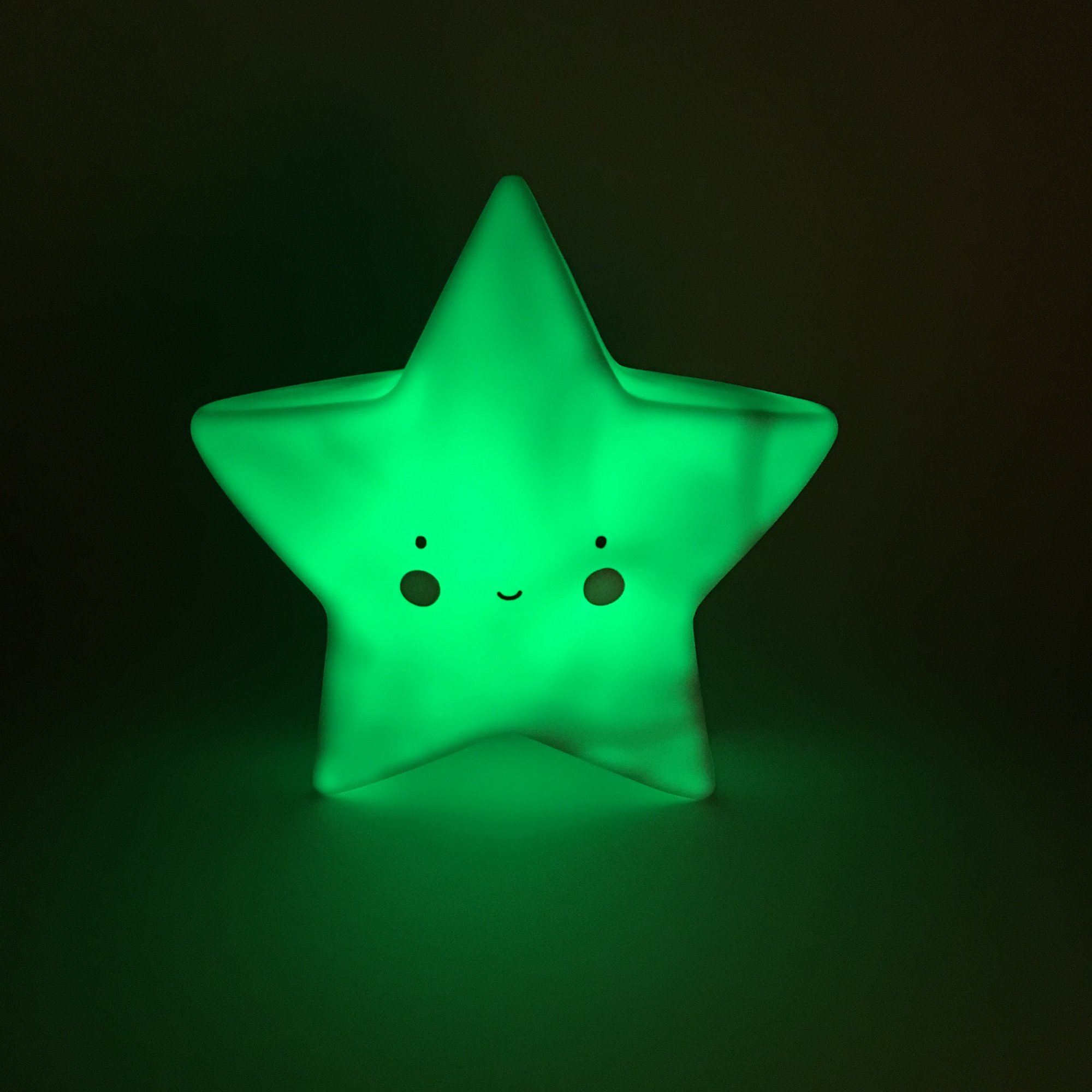 Ночник детский Mint Star LITTLE LOVELY COMPANY  282164 Белый;желтый;зеленый;розовый Santreyd  - Вид №2