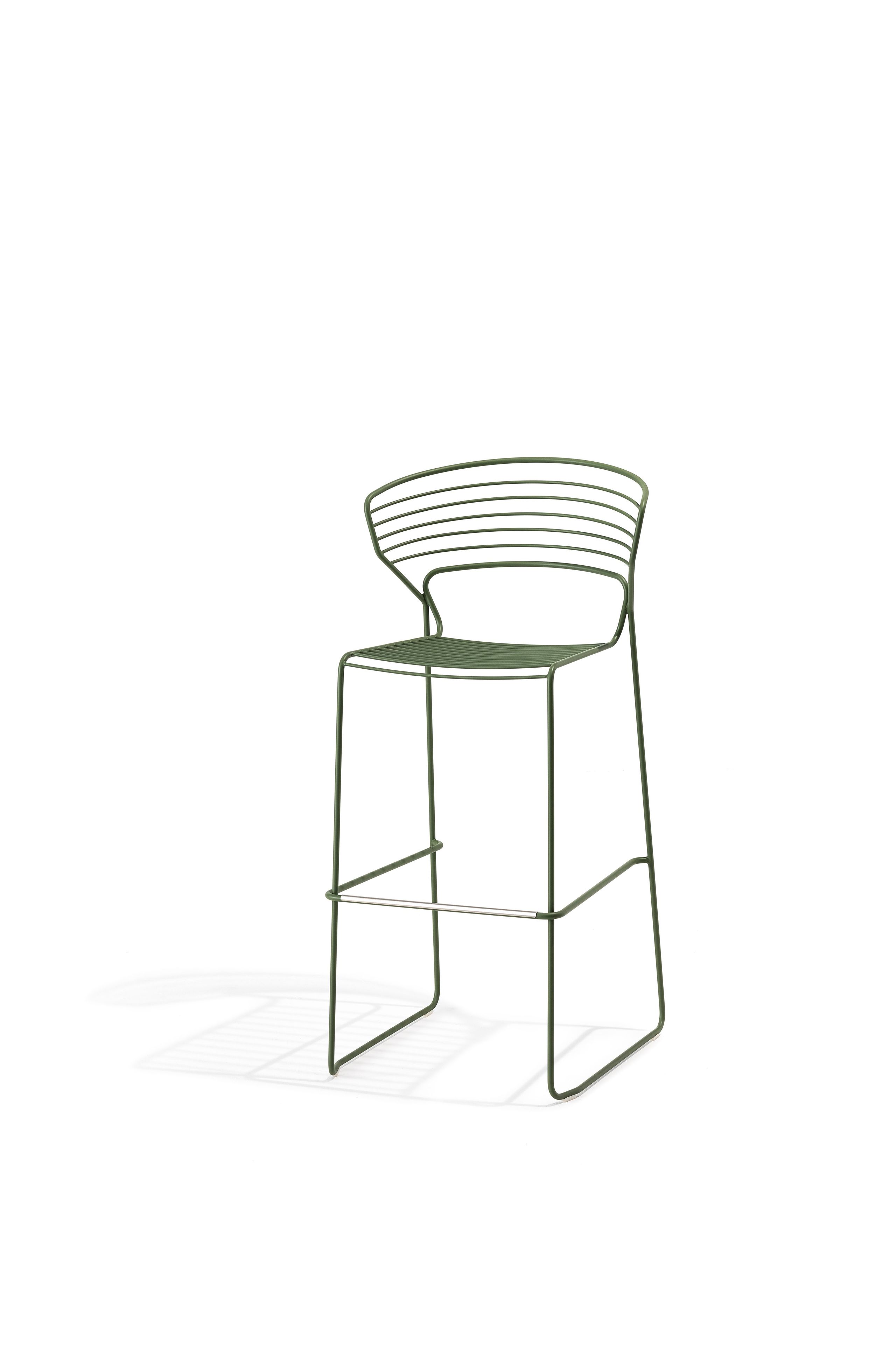 Стальной сани сад стул Desalto Koki Wire ARCH-00122456 - Вид №7