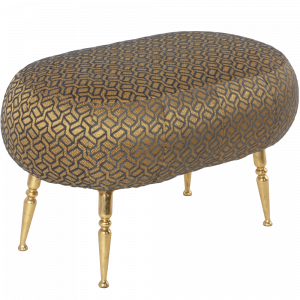 14035 Банкетка Твинки Люкс Голд BOGACHO