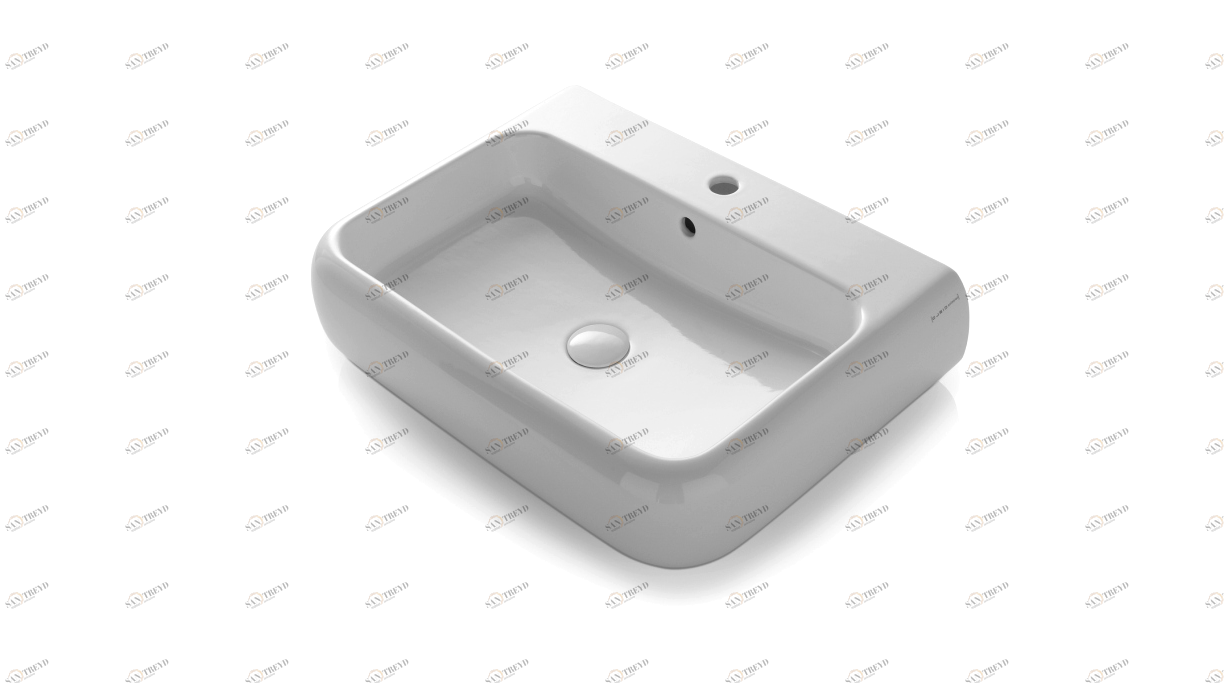 SHLS66 Накладная раковина на столешницу  овальная Ceramica Cielo 