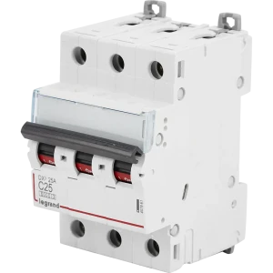 Автоматический выключатель Legrand DX3 3P C25 А 10 кА 82153286 STLM-2023472