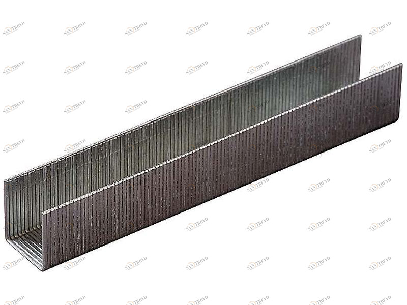 Скобы ЗУБР закаленные для степлера тип 53 красные 12мм 1000шт 12225