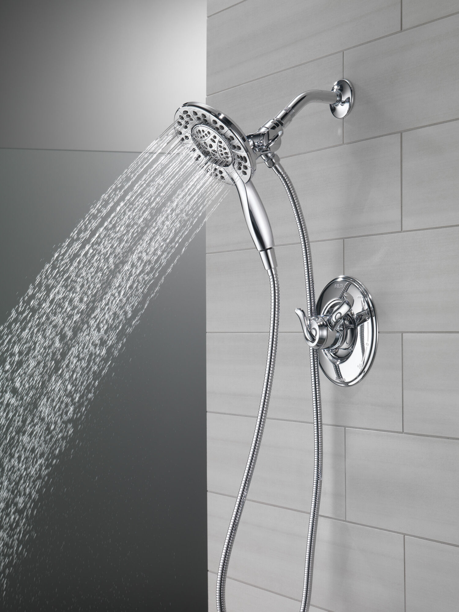 T17294-I Облицовка для душа Monitor® серии 17 с In2ition® Delta Faucet Linden Хром  - Вид №11