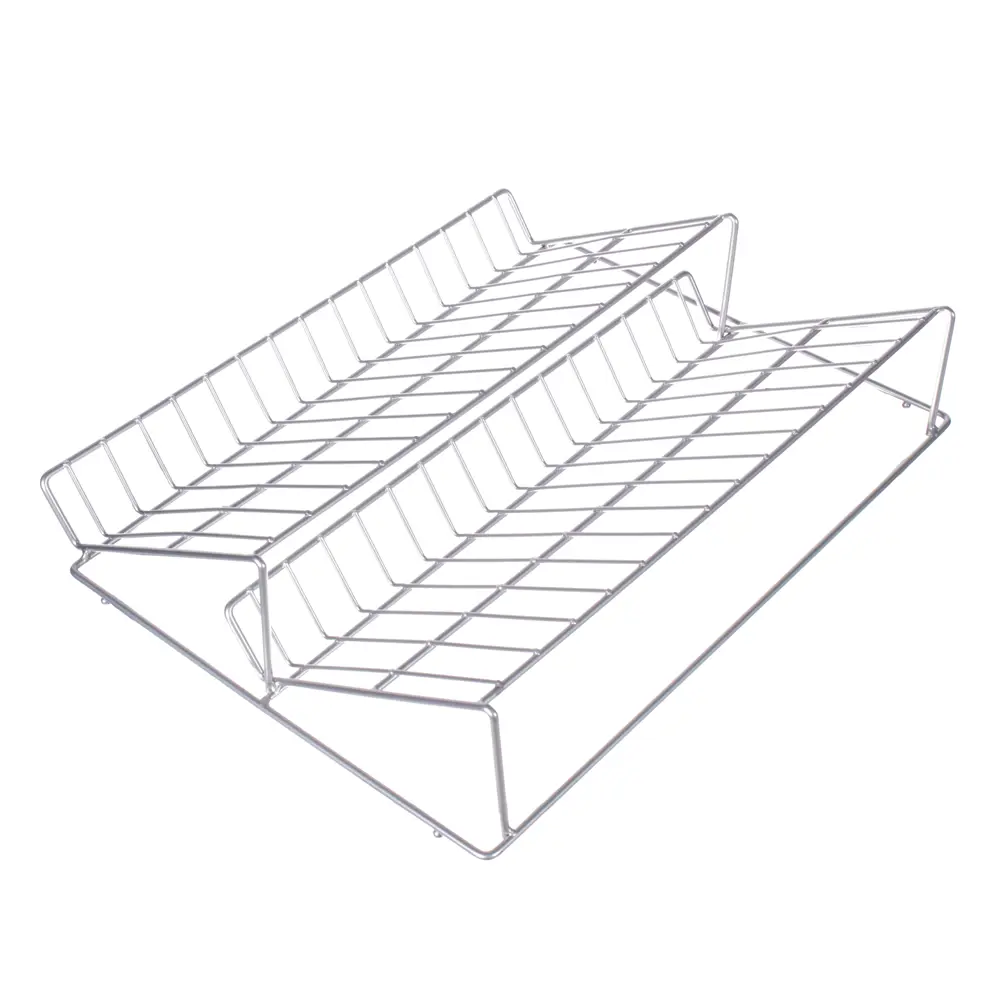 Органайзер для обуви выдвижной Spaceo 60x45 см металл цвет серебристый STLM-2101490 - Вид №5