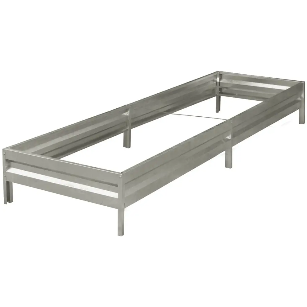 Грядка садовая 2x1x0.2 м сталь серый Santreyd STLM-2083506