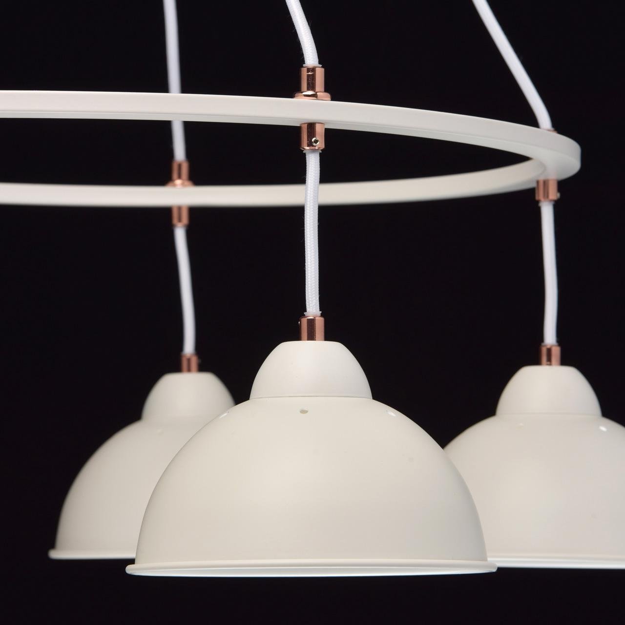 Подвесная люстра MW-Light Формула 2 696010305 MW-LIGHT ДИЗАЙНЕРСКИЕ, ФОРМУЛА 187041 Белый  - Вид №2