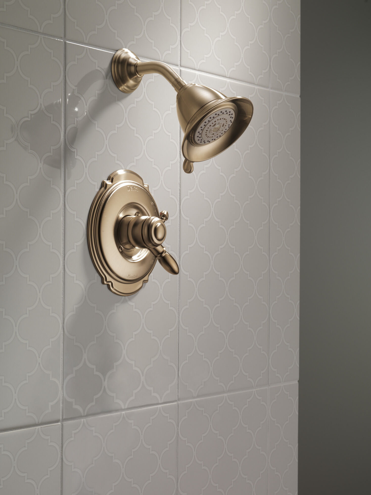 T17255-CZ Облицовка для душа Monitor® серии 17 Delta Faucet Victorian Шампанское бронза - Вид №1