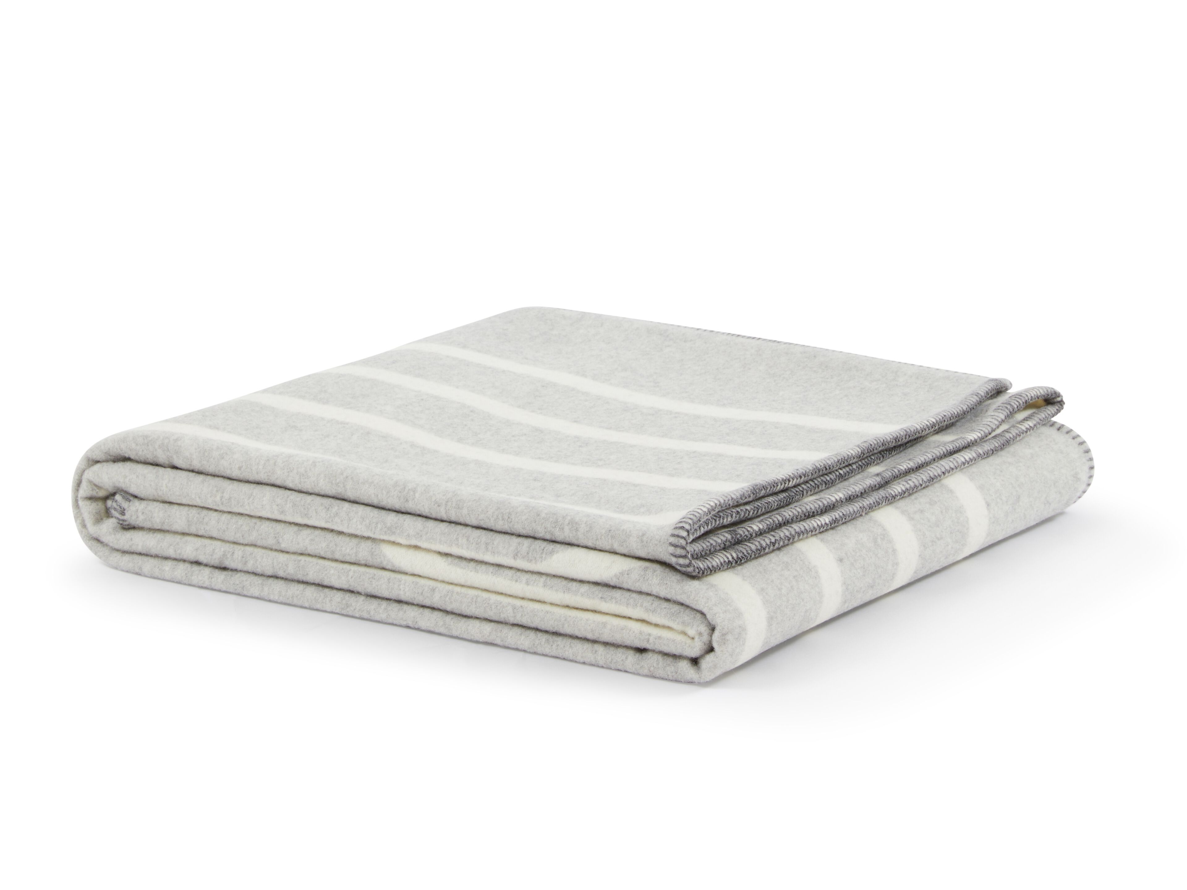 Двустороннее одеяло из мериносовой шерсти и кашемира Lanerossi Оптическая ARCH-00086862 - Вид №2