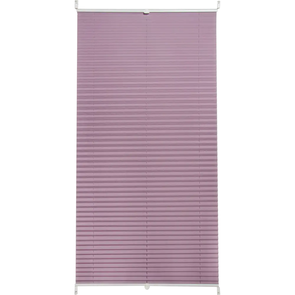 Штора плиссе «Плайн», 65х160 см, текстиль, цвет сиреневый Santreyd STLM-2081442