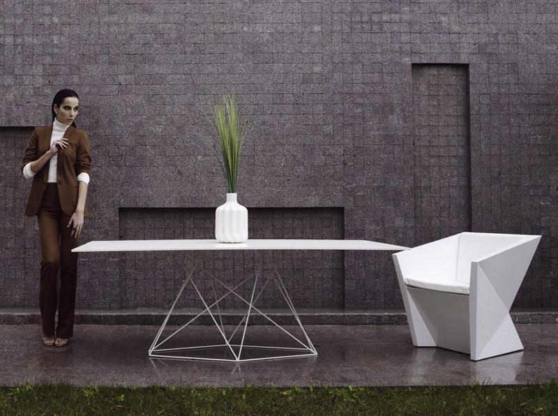 VONDOM Садовое кресло из полипропилена с подлокотниками Faz sun-id-1465239 - Вид №4