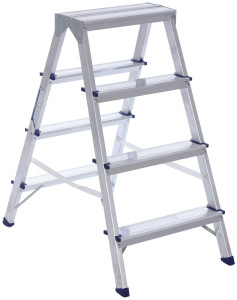 Стремянка двухсекционная Алюмет AD7204 1183258