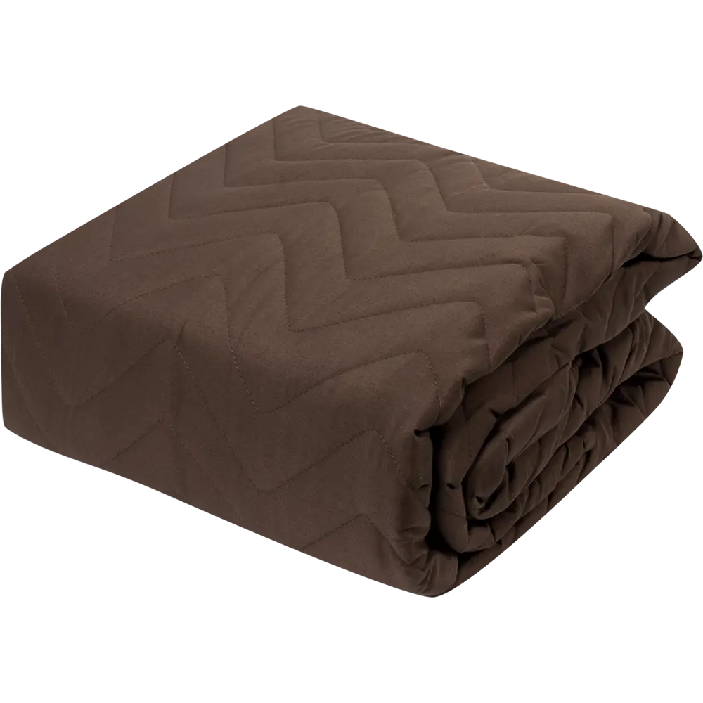 Покрывало, 200х240 см, полиэстер, цвет шоколад Santreyd STLM-2068322