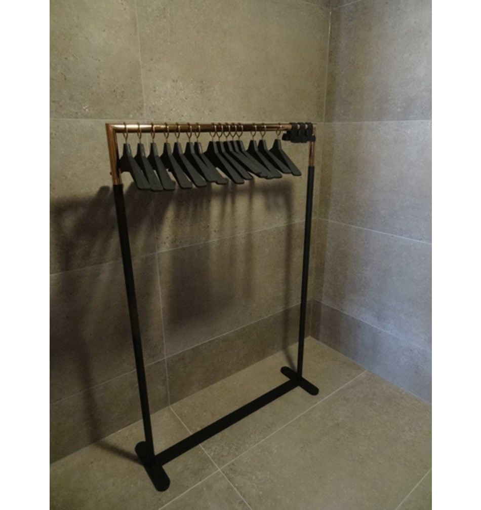 FROST Вешалка 8 » чёрная / медь   U3014-C  - Вид №4