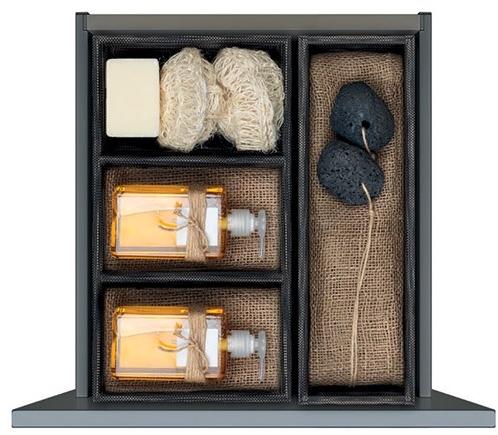 Karol Двойная подвесная тумба под умывальник с ящиками Cono Karolitalia sun-id-1438654 - Вид №8