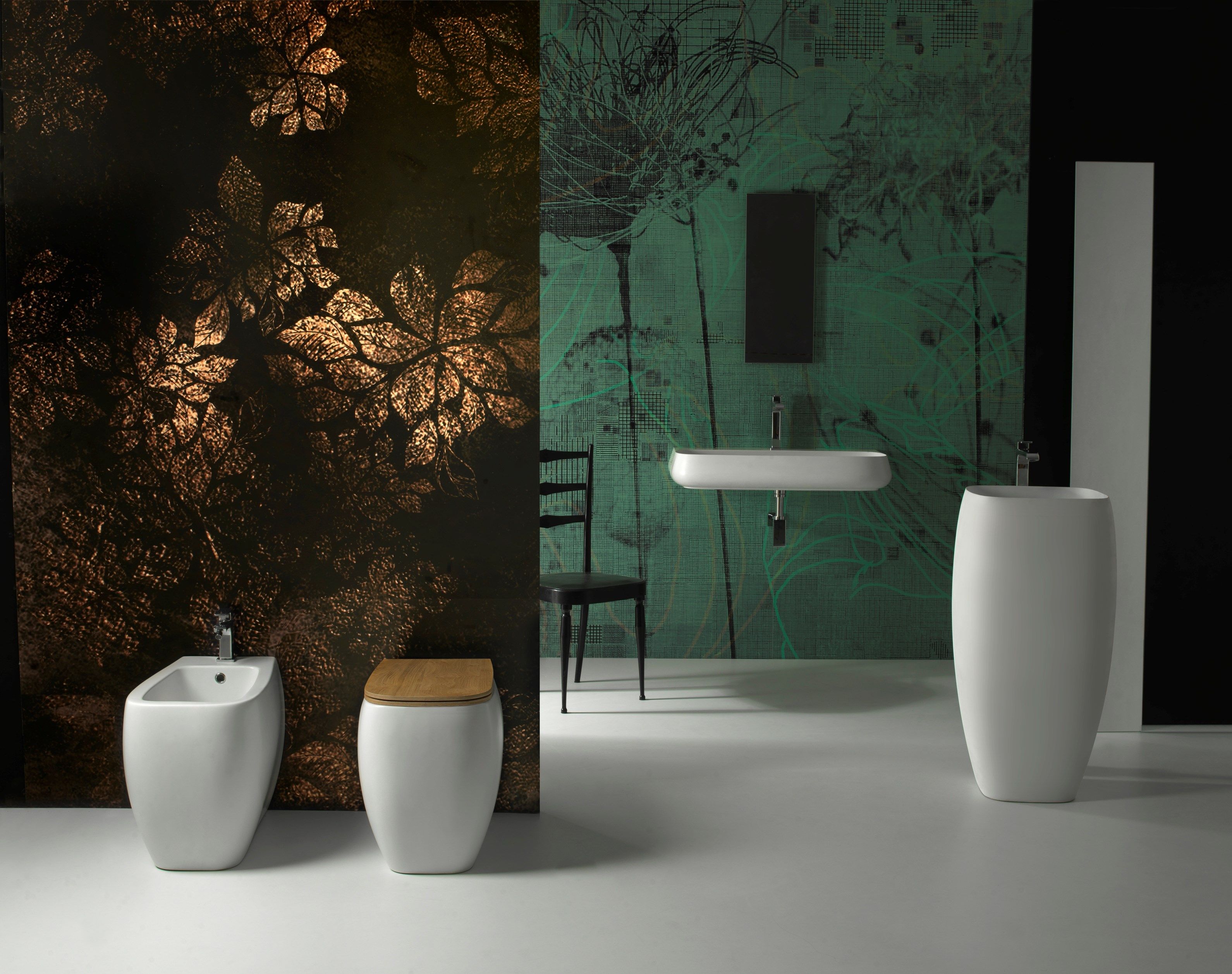 Напольное керамическое биде Alice Ceramica NUR ARCH-00020012 - Вид №7