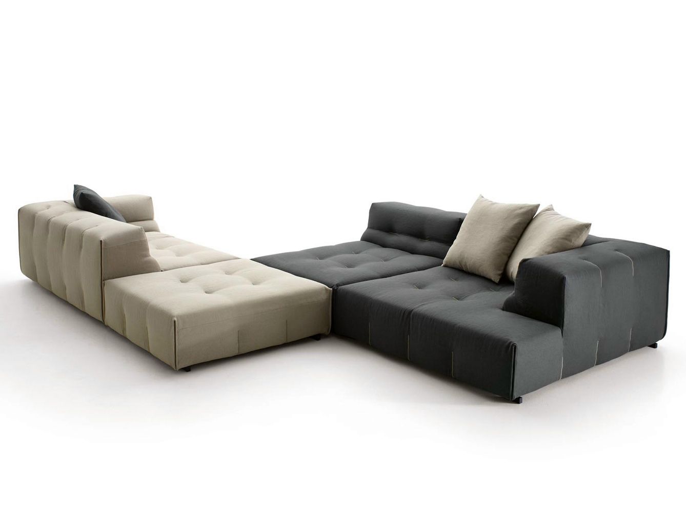 Секционный диван из ткани B&B Italia Tufty-Too ARCH-00095690 - Вид №2