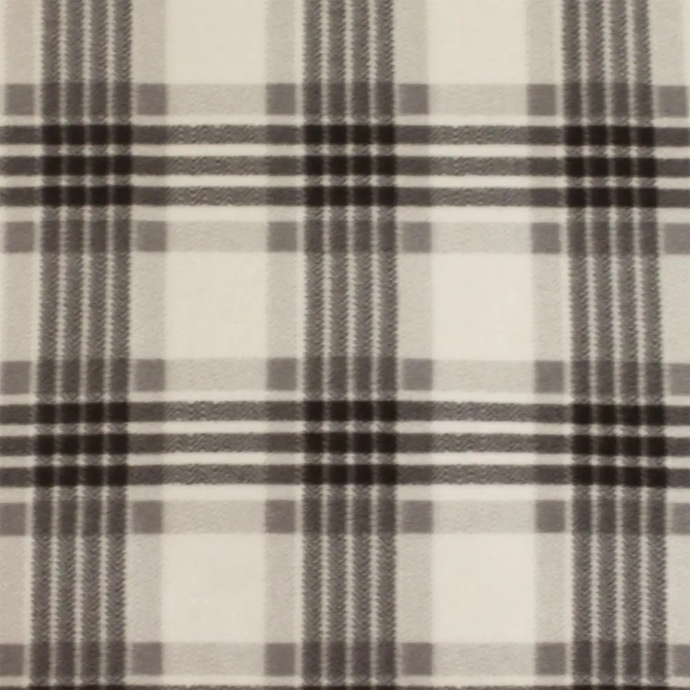 Плед Basic 130x170 см флис цвет бело-чёрный BELEZZA STLM-2185931 - Вид №1