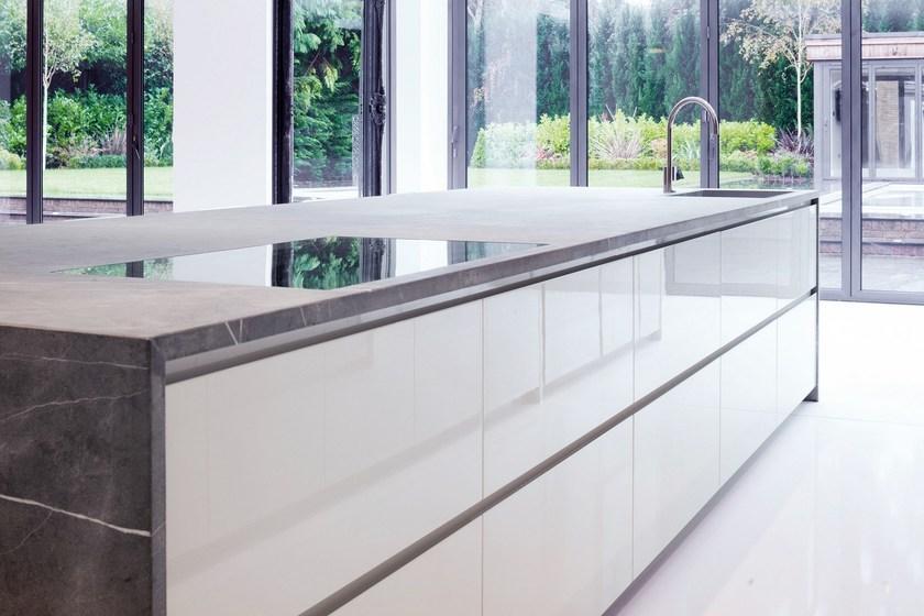 TM Italia Cucine Кухня с островом без ручек T45 sun-id-1385839 - Вид №5