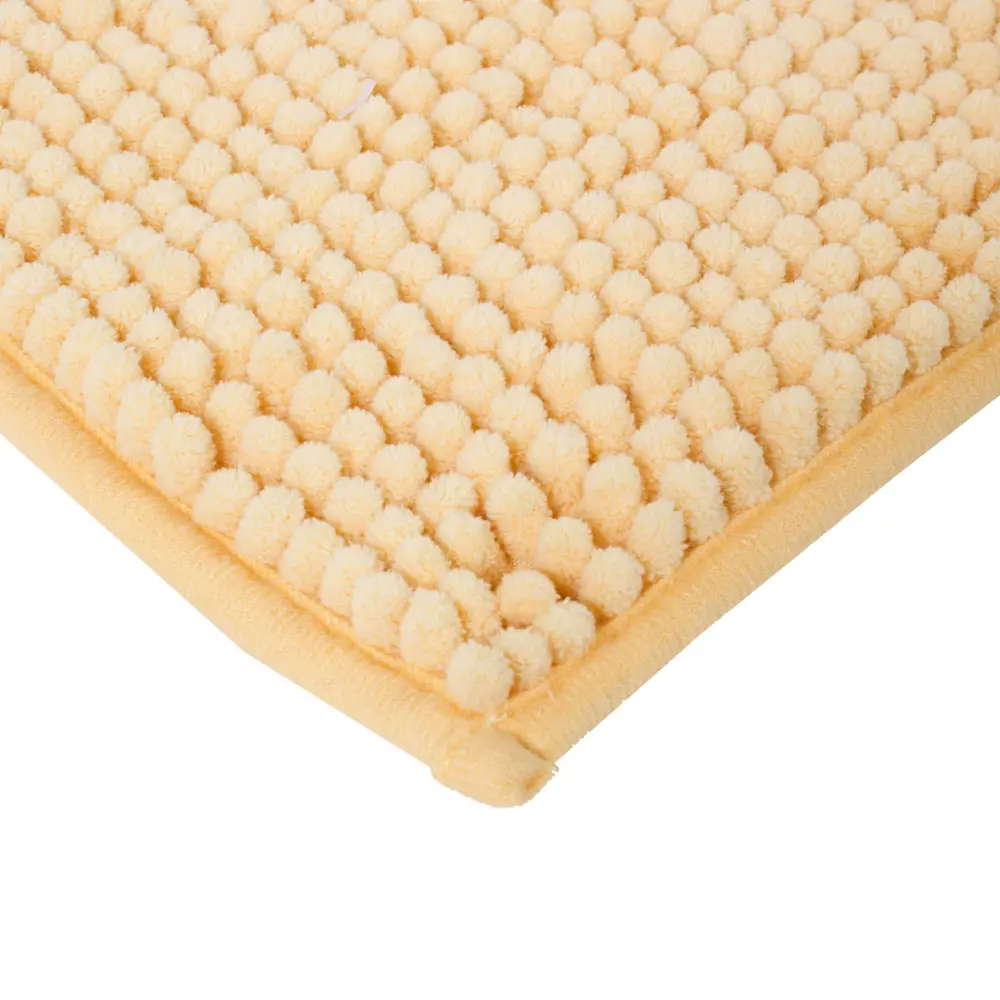 Коврик для туалета Merci, 45х45, полиэстер, цвет шампань Santreyd STLM-2009384 - Вид №1