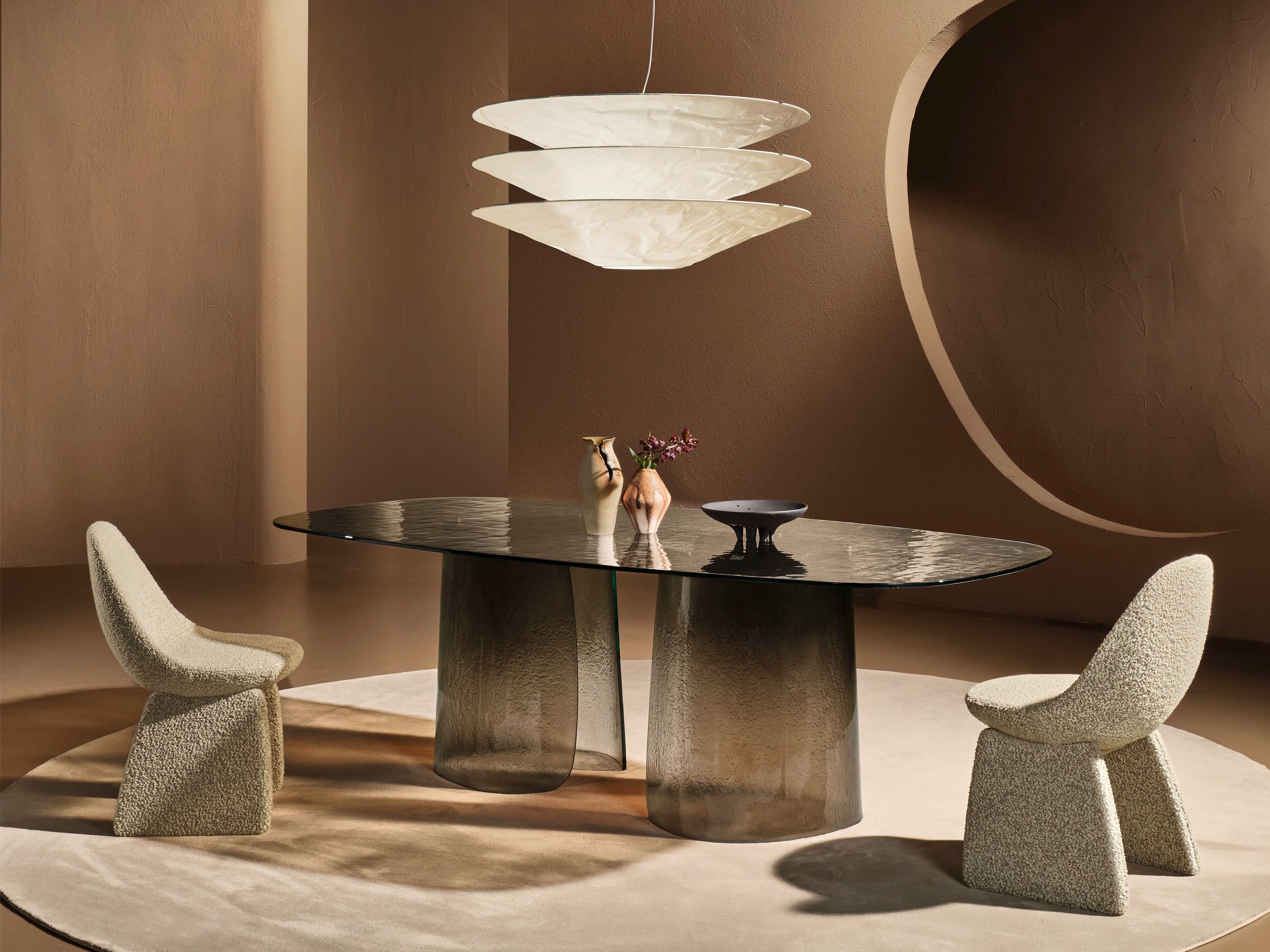 Запеченный стеклянный обеденный стол Naturedesign Главная ARCH-00134369 - Вид №4