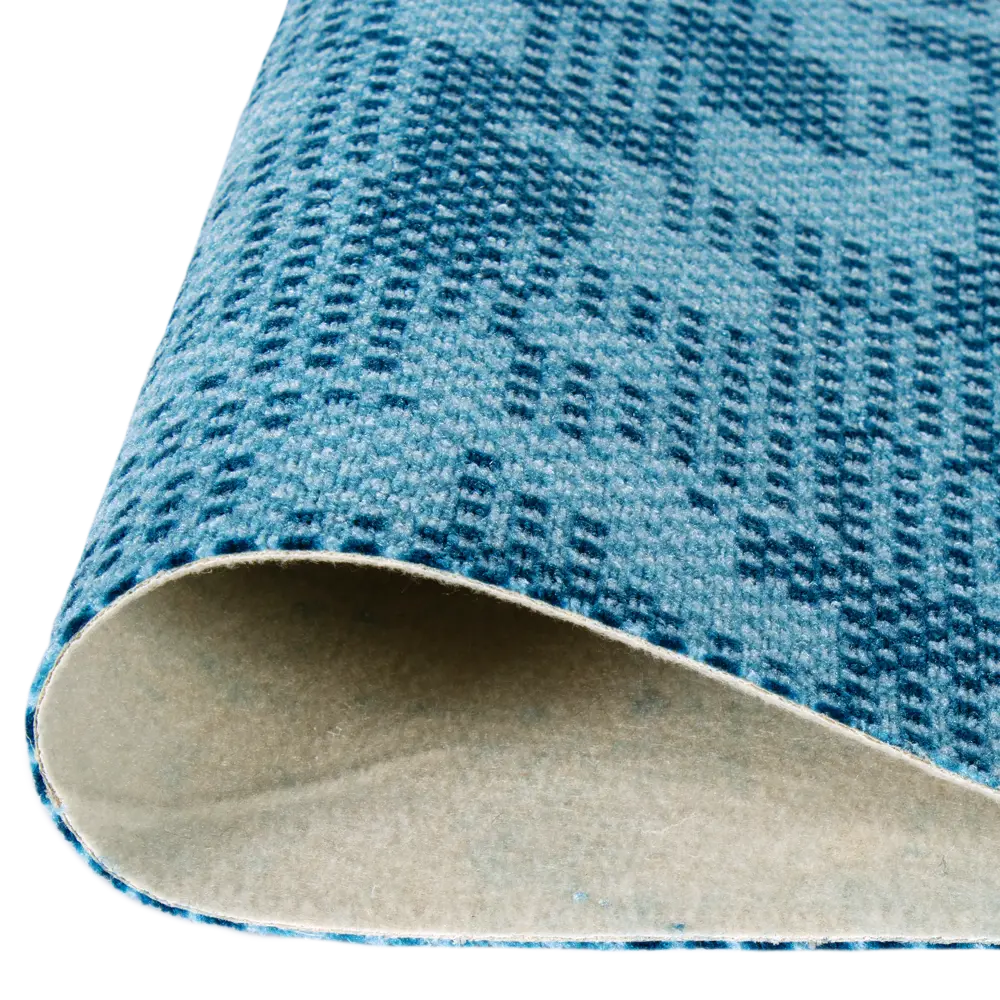 Дорожка ковровая «Матрица 50/19», 1 м, цвет синий Santreyd STLM-2148189 - Вид №2