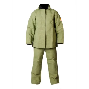 Костюм сварщика зеленый КС02 размер 48-50 рост 182-188