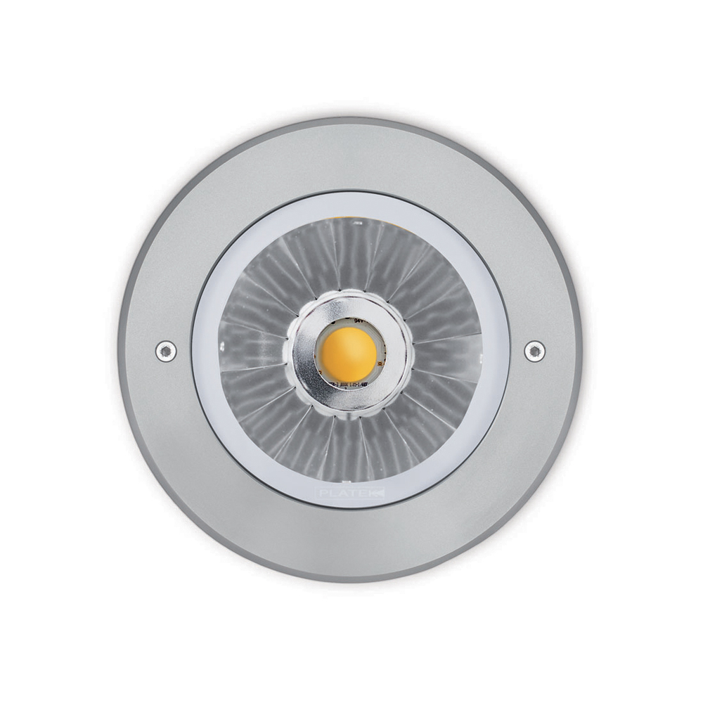 8061761 Встраиваемый в пешеходный пол Platek MEDIO Anello Inox  MEDIO C/W Stainless Steel Ring - LED 4000K 18° 